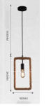 Retro-Style Hemp Rope Pendant Lamp/Innovative Hanging Lamp