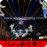 Decoration Street Illuminated Waterproof LED Christmas Motif Lights