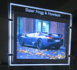 Acrylic Frame LED Light Pocket for 4s Stores Exhibition Hall
