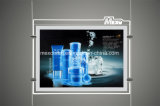 Crystal Acrylic Advertising Magnetic LED Light Box with Engraved Logo