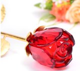 Nice Crystal Rose Flower for Wedding Favor Gifts