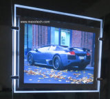 Acrylic Poster Frame LED Light Pocket for Estate Agent Window Displays