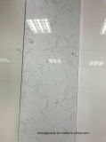 Chinese Factory Direct Sale Polished Grey Veins Carrara White Quartz Stone for Kitchen