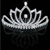 Swan Wedding Bridal Tiaras Crowns Crystal Party Elegant Headband