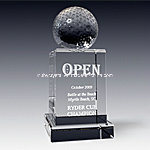 Golf Empire Crystal Trophy Award 1017