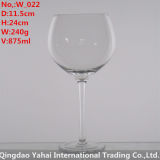 875ml Clear Colored Wine Glass