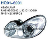 Auto Spare Parts Head Lamp Assembly Fits Hyundai Sonata 2003. OEM: 92102-3D010/92101-3D010