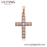 32468fashion Cubic Zirconia Jewelry Pendant with Rose Gold Color