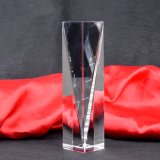 Transparent Blank Crystal Trophy Award for Souvenir Gift