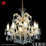 Traditional Crystal Chandelier with Glass Chains Wl-82117b