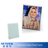 Blank Sublimation Glass Photo Frame with Stand for Decoration
