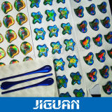 Epoxy Resin Domed Gel Stickers with Silk Screen Printing