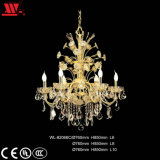 Crystal Chandelier with Glass Chains Wl-82066c