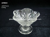 Clear Machine-Made Crystal Ice Cream Glass Cup (ICG-HG03)