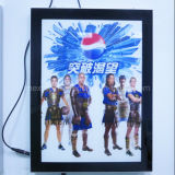 Wall Mounted Advertising Display Magnetic LED Poster Frame