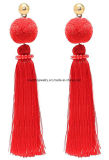 New Design Elegant Long Thread Fashion Dangle Tassel Earrings