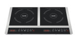 CE CB Approved double burners table top induction cooker Model SM20-DIC05