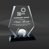 Premier Crystal Globe Award (SCT-2507-GL, SCT-2508-GL, SCT-2509-GL)