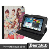 Bestsub Promotional Sublimation PU Tablet Case for Samsung P3100 (SSG37)
