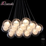 Simple Decoration Glass Ball Pendant Lamp with Dining Room