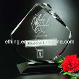 Debonair Award 9 Inch Black Glass Award (CA-1145)
