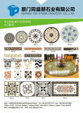 Marble Stone Mosaic Medallion Pattern in Water Jet Medallion/Marble Waterjet/Marble Pattern