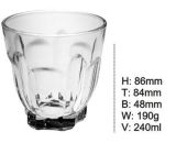 Machine Press Tumbler Glass Cup Glassware Sdy-F0057