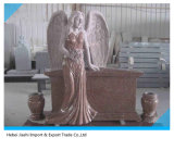 New Design Granite Vase Cemetery for Tombstone Gravestones