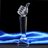 Thumbling The One with The Thumb Crystal Award