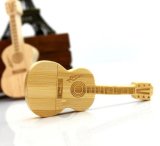 Bamboo / Wooden Creative Guitar USB Flash Memory Stick