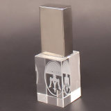 Beauty Crystal USB Flash Drive with 3D Logo (UL-C015)