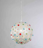 Colorful Crystal Iron Home Pendant Light (SD1120/1A)