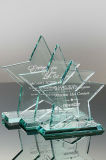 Popular Jade Glass Star Award for Recognition Programs (#1953, #1954, #1931)