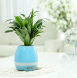 Creative Toy Air Freshener Bluetooth Speaker with Plant Aroma Crystal and Negative Ions