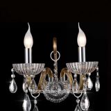 Hot Glass Candle Wall Lamp with K9 Crystal