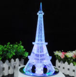 Crystal Glass Eiffel Tower Craft for Gift