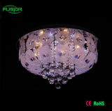 Colorful Glass LED Crystal Glass Ceiling Light