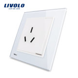 Livolo Luxury Crystal Glass 1 Gang Electrical Switch Socket Vl-W2z1b-11/12/13