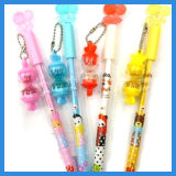 Promotional Colorful Carton Gel Pen with 0.5mm Needle Tip
