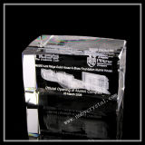 Laser Crystal Building Block Souvenir Gift 8x5cm