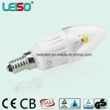 4W CREE Chip E14 Dimmable LED Candle Bulb (LS-B304-CWWD/CWD)