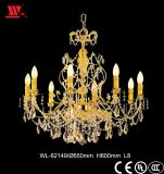 Crystal Chandelier with Glass Chains Wl-82149