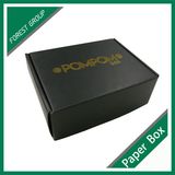 Full Matt Black Gift Box with Gold Foil