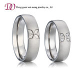 Matte Finish Sterling Silver Ring Bridal Wedding Engagement Ring