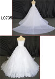 Full-Length Ball Gown Wedding Dress Strapless