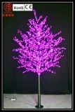 LED Purple Cherry Blossom Light