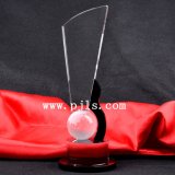 Globle Glass Crystal Trophy Award for Souvenir