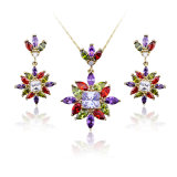 Popular Euro Selling Well 18k Gold Plated Female Collection Jewelry