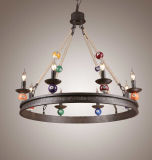 Round Modern Top Quality Metal Fixture Chandelier for Home or Hotel