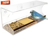 Customized Clear Outdoor Acrylic Window Bird Feeder
